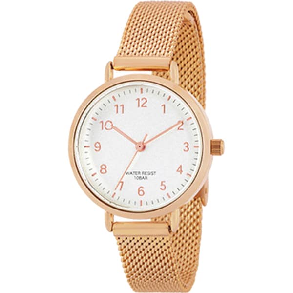 SUN FLAME BL1212PG Watch - Ladies Fashion Watch 10 ATM Waterproof Stylish Design Durable Quartz Movement
