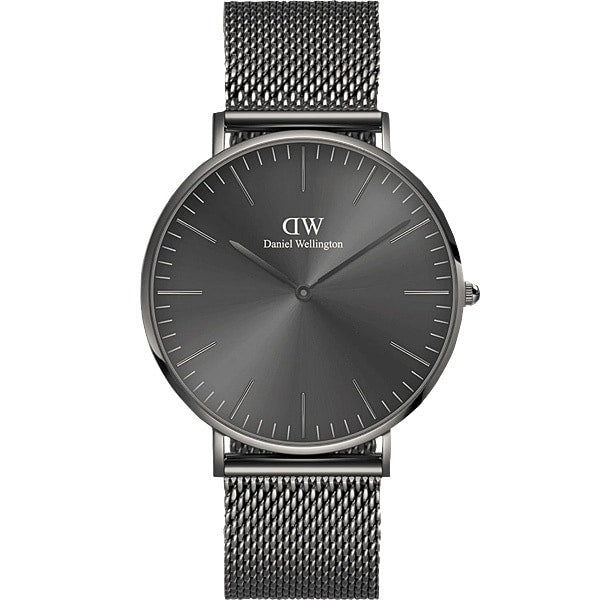 Daniel Wellington DW00100630 Watch - Daniel Wellington Classic 40 Sunray Unisex Watch in Graphite Gray - Model