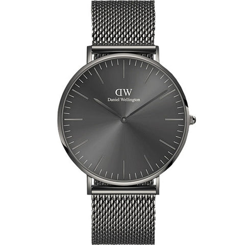 Daniel Wellington DW00100630 Watch - Daniel Wellington Classic 40 Sunray Unisex Watch in Graphite Gray - Model