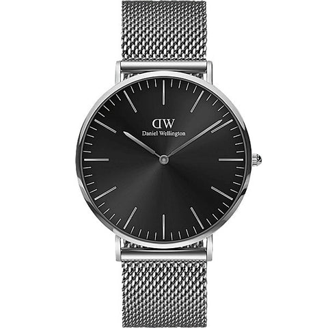 Daniel Wellington DW00100629 Watch - Classic40 Sterling S Onyx