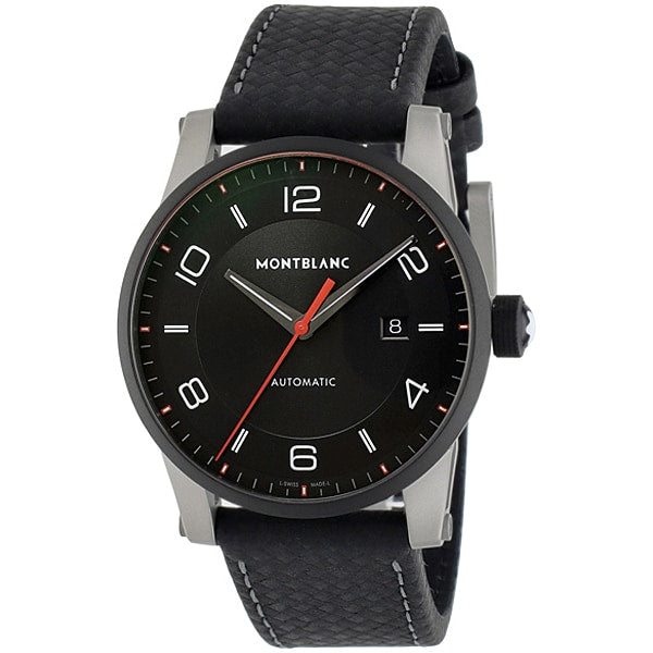 MONTBLANC 115079 Watch - Men's Leather Belt Luxury Design with 2 Year Warranty and Timeless Style for Everyday Elegance