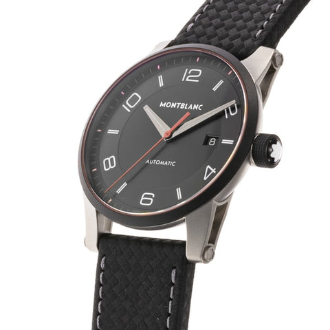 MONTBLANC 115079 Watch - Men's Leather Belt Luxury Design with 2 Year Warranty and Timeless Style for Everyday Elegance (Imag