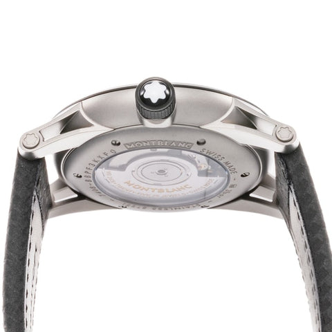 MONTBLANC 115079 Watch - Men's Leather Belt Luxury Design with 2 Year Warranty and Timeless Style for Everyday Elegance (Imag