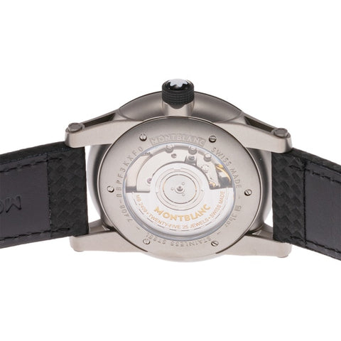 MONTBLANC 115079 Watch - Men's Leather Belt Luxury Design with 2 Year Warranty and Timeless Style for Everyday Elegance (Imag