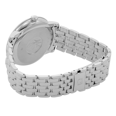 OMEGA 424.10.40.20.02.005 De Ville Prestige Co Axial Chronometer Men's Watch with Metal Bracelet and 5 Year Warranty for Timeless Elegance