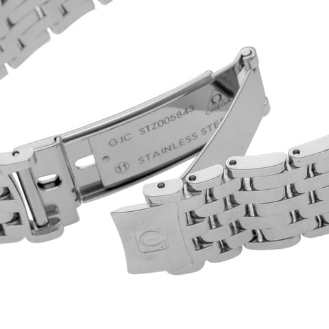 OMEGA 424.10.40.20.02.005 De Ville Prestige Co Axial Chronometer Men's Watch with Metal Bracelet and 5 Year Warranty for Timeless Elegance