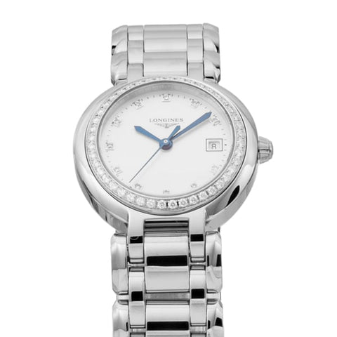 LONGINES Primaluna 2-Year Warranty White L8.110.0.87.6 - Elegant Swiss Timepiece for Women [Parallel Import]