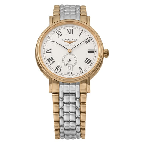 Longines L4.905.1.11.7 Men's Metal Belt Watch with 2 Year Warranty, Elegant Design and Precision Swiss Movement