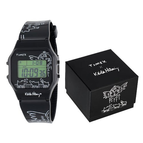TIMEX TW2W25500 Keith Haring T80 Collaboration TIMEX - 1-Year Warranty, Stylish Gray Design [Genuine Product]