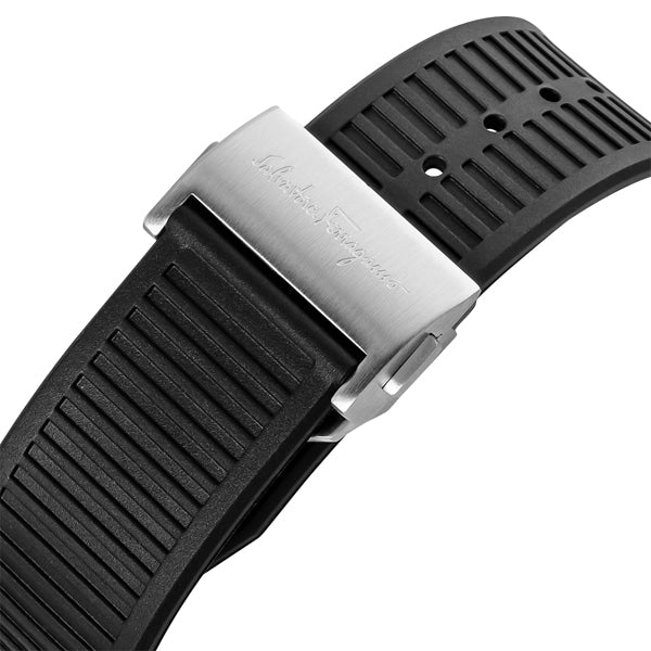 FERRAGAMO SFEX00523 Men's 43mm Quartz Chronograph Watch with Metal