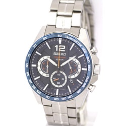 SEIKO SSB345P1 Chronograph Stainless Steel Water Resistant Date Display Solar Powered