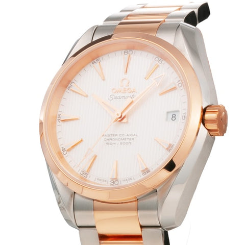 OMEGA 231.20.39.21.02.001 Seamaster Aqua Terra 150M Men's Watch with Metal Bracelet and 5 Year Warranty for Timeless Style and Durability