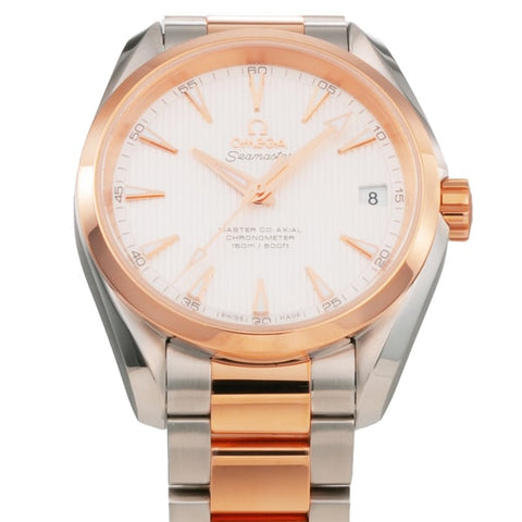 OMEGA 231.20.39.21.02.001 Seamaster Aqua Terra 150M Men's Watch with Metal Bracelet and 5 Year Warranty for Timeless Style and Durability