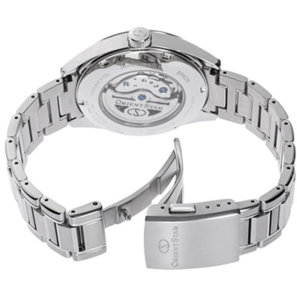 ORIENT RK-BX0001S Watch - Men's Orient Star Contemporary M34 F8 Date Limited Edition Automatic Stainless Steel Watch (Image 3