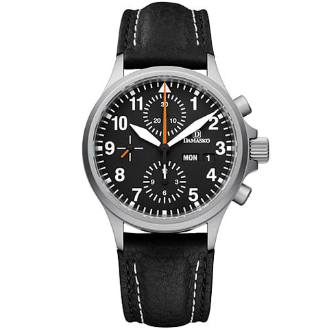 Other Overseas Manufacturers DCJ56 Stylish Euro Fighter Model Men's Watch Genuine Calf Leather 2-Year Warranty Water