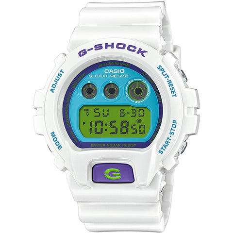CASIO DW 6900RCS 7JF G SHOCK Crazy Colors 2024 with Shock Resistance, Water Resistance, LED Light and Durable Design for Everyday Wear