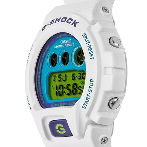 CASIO DW 6900RCS 7JF G SHOCK Crazy Colors 2024 with Shock Resistance, Water Resistance, LED Light and Durable Design for Everyday Wear