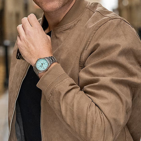 CASIO EFR S108DJ 2BJF Men's EDIFICE 3 Hand Analog Watch with Durable Metal Band, Stylish Design, Water Resistant and Easy to Read Dial