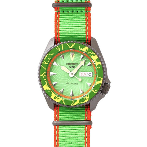 SEIKO SRPF23K1 Watch - Street Fighter Limited Edition Automatic Watch 100M Water Resistance 1 Year Warranty Unique Design