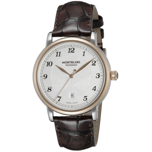 MONTBLANC 117576 Watch - Men's Alligator Leather Wallet with 2 Year Warranty, Timeless Elegance and Superior Craftsmanship