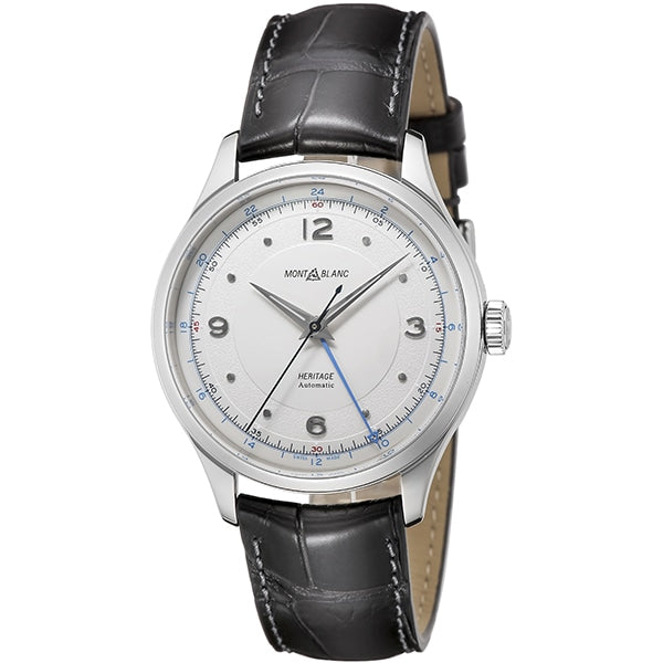 MONTBLANC 119948 Watch - Men's Alligator Leather Watch with 2 Year Warranty, Luxurious Design, and Timeless Elegance