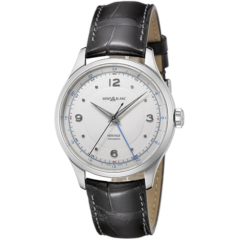 MONTBLANC 119948 Watch - Men's Alligator Leather Watch with 2 Year Warranty, Luxurious Design, and Timeless Elegance