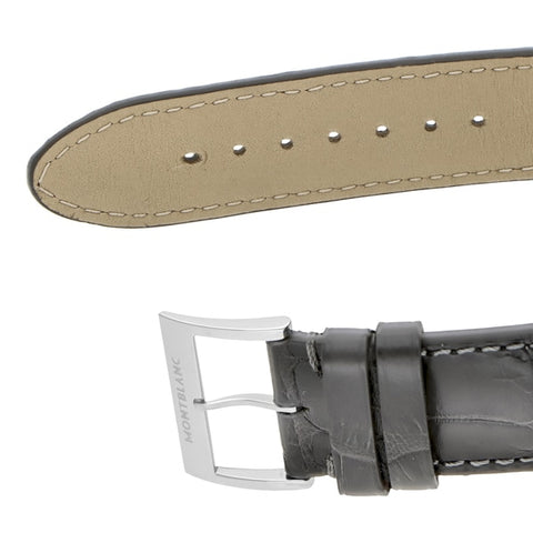 MONTBLANC 119948 Watch - Men's Alligator Leather Watch with 2 Year Warranty, Luxurious Design, and Timeless Elegance (Image 7