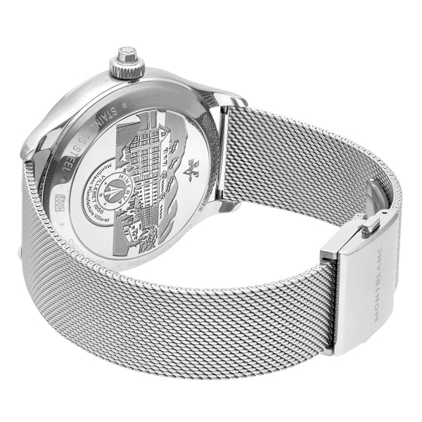 MONTBLANC 119952 Watch - Men's Metal Belt with Elegant Design, Durable Construction, Imported Quality, 2 Year Warranty (Image