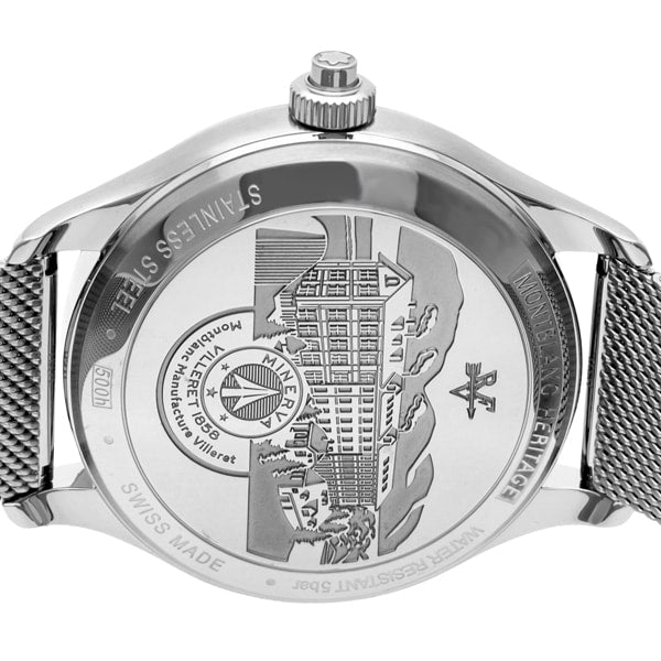 MONTBLANC 119952 Watch - Men's Metal Belt with Elegant Design, Durable Construction, Imported Quality, 2 Year Warranty (Image