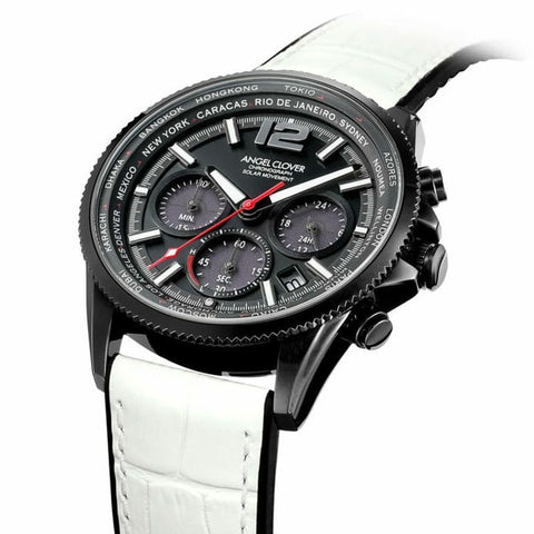 ANGEL CLOVER MOS42BBK-WH Watch (Image 2)
