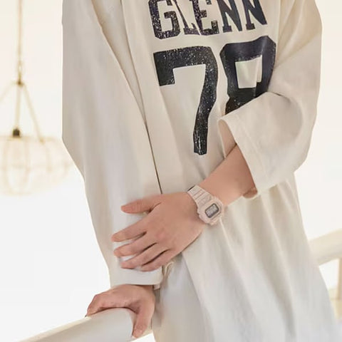 CASIO G-SHOCK "Healing Journey" Pink GMS-S5600RT-4JF Solar Watch - Stylish & Durable Timepiece for Everyday Wear