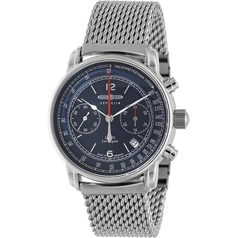 ZEPPELIN 8614 M3 Elegant Leather Strap Watch with 30mm Case, 2 Year Warranty, and Timeless Design for Everyday Style