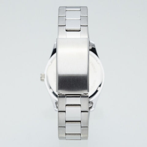 No Brand YB-SV-AM266-BKS Stylish Design Water Resistant Durable Stainless Steel Elegant Black Dial