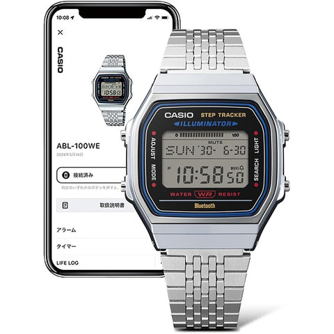 CASIO ABL 100WE 1AJF Men's Watch with Water Resistance, Durable Resin Band, LED Backlight, and Stylish Design for Everyday Wear