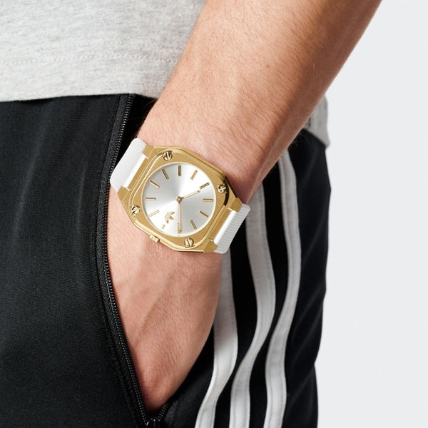 adidas AOFH24003 Watch - Originals CITY TECH THIN Lightweight Design with 1 Year Warranty for Ultimate Comfort and Style (Ima