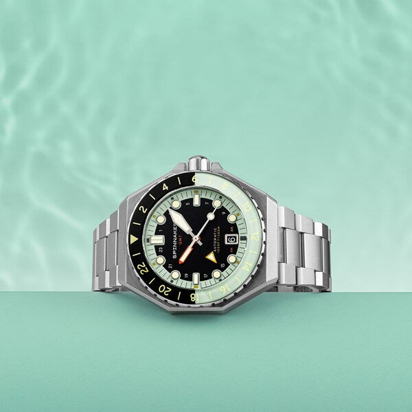 SPINNAKER SP 5119 33 DUMA GMT AUTOMATIC Watch with 2 Year Warranty