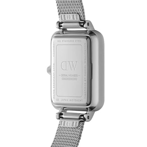 Daniel Wellington DW00100690 Watch - Quadro Roman 20x26 S WH Ladies (Image 3)