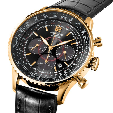 ANGEL CLOVER NTS44PBK-BK Watch (Image 2)