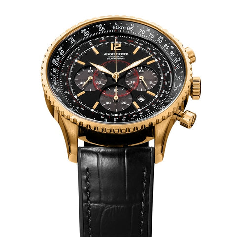ANGEL CLOVER NTS44PBK-BK Watch (Image 3)
