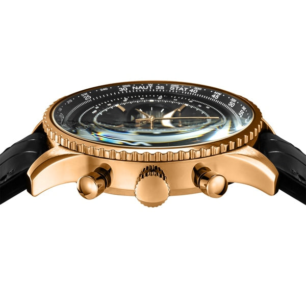 ANGEL CLOVER NTS44PBK-BK Watch (Image 4)