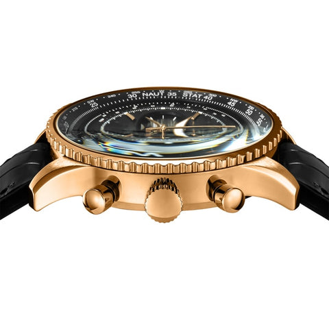 ANGEL CLOVER NTS44PBK-BK Watch (Image 4)