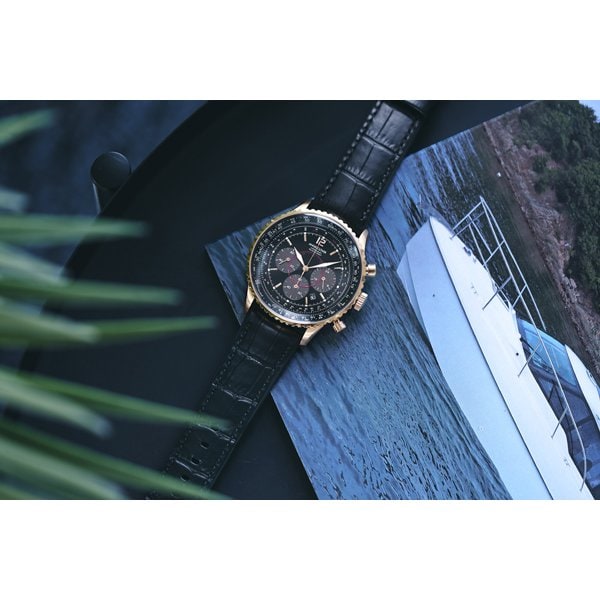 ANGEL CLOVER NTS44PBK-BK Watch (Image 9)