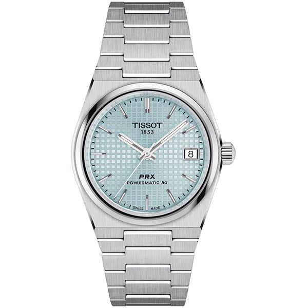 TISSOT T137.207.11.351.00 Watch - T1372071135100 PRX Automatic 35mm Ice Blue