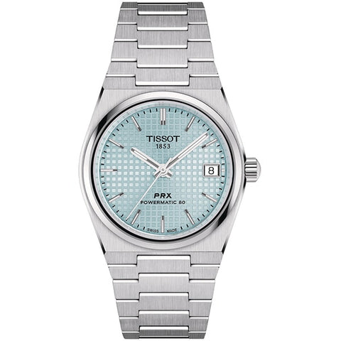 TISSOT T137.207.11.351.00 Watch - T1372071135100 PRX Automatic 35mm Ice Blue