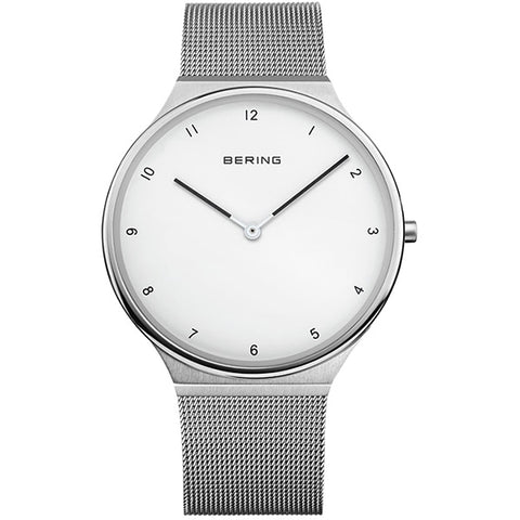 BERING Men's Classic QT 18440-004 - Elegant Scandinavian Design with Durable Materials and Precision Movement