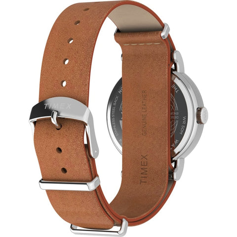 TIMEX TW2W86500 TIMEX Weekender 37mm Watch - 1-Year Warranty, Stylish White Design, Genuine Product