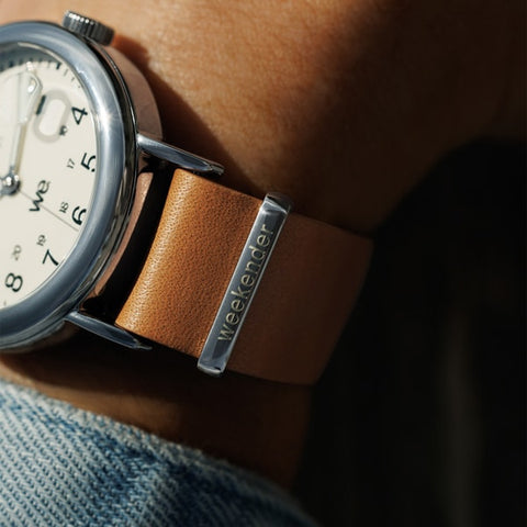 TIMEX TW2W86500 TIMEX Weekender 37mm Watch - 1-Year Warranty, Stylish White Design, Genuine Product