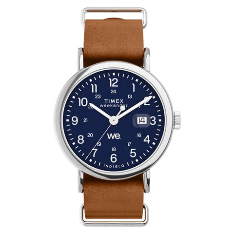 TIMEX TW2W86800 Watch - TIMEX Weekender 40mm - Stylish Navy Watch with 1-Year Warranty [Genuine Product]