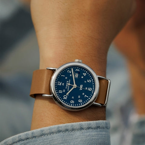 TIMEX TW2W86800 Watch - TIMEX Weekender 40mm - Stylish Navy Watch with 1-Year Warranty [Genuine Product] (Image 6)
