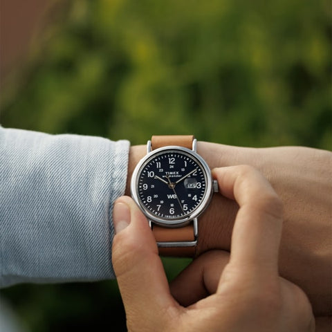 TIMEX TW2W86800 Watch - TIMEX Weekender 40mm - Stylish Navy Watch with 1-Year Warranty [Genuine Product] (Image 7)
